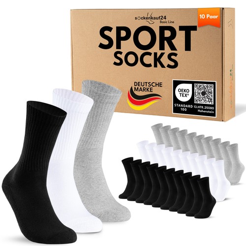 100 paia calze tennis - 10-100,